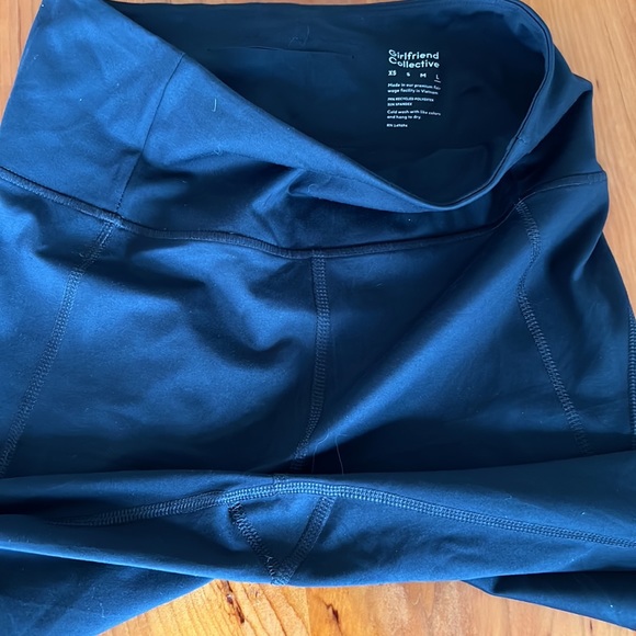 NWOT Girlfriend Collective Black Compressive Leggings - size L - Picture 6 of 7